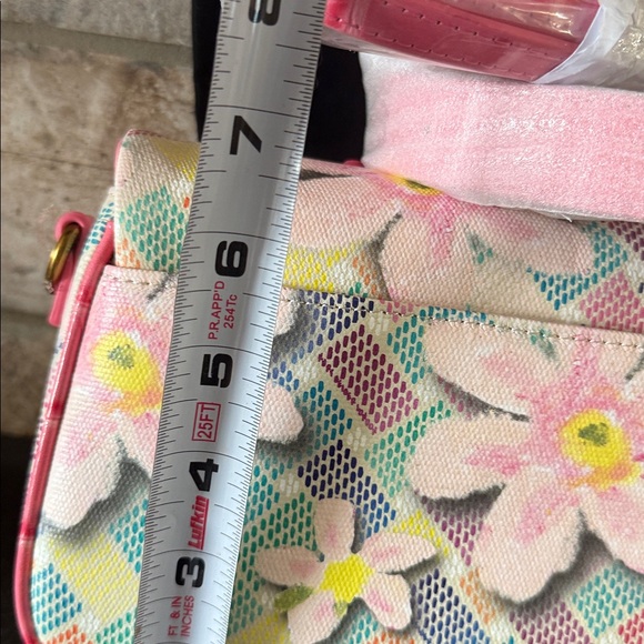 NWT Kurt Geiger Floral Pink Women's shoulder/crossbody Bag - Picture 4 of 6